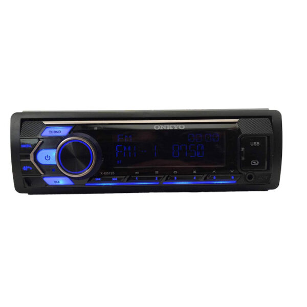 رادیو پخش اصلی انکیو پنل جدا مولتی کالر مدل MP3 X-Qs725
