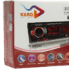 دستگاه پخش صوتی خودرو KARO مدل BT-6307