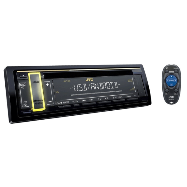 پخش کننده خودرو جی وی سی مدل JVC KD-T408